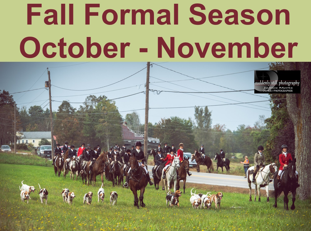 Fall Formal Season October - November