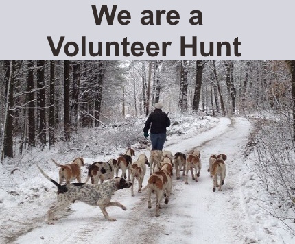 We are a Volunteer Hunt