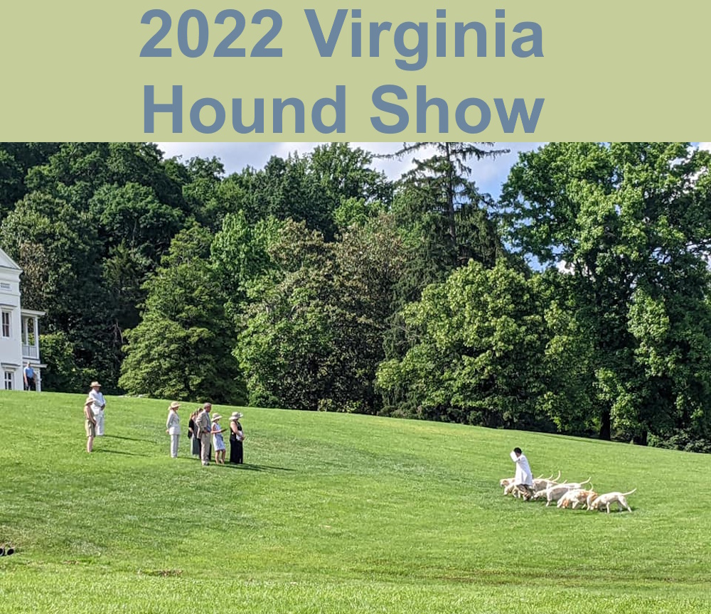 2022 Virginia Hound Show